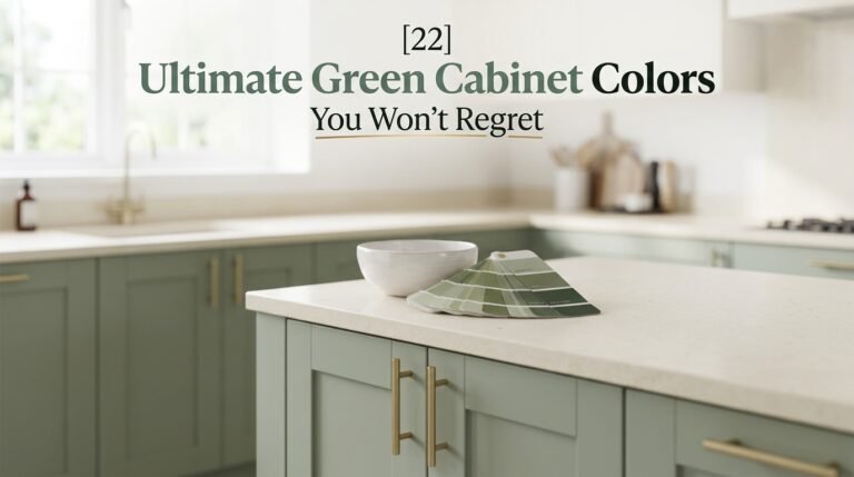 22 Green Cabinet Colors You Won’t Regret